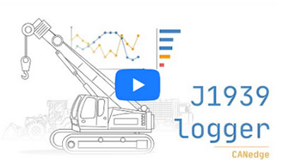 J1939 Data Logger - Easy Heavy-Duty Vehicle Fleet Telematics-WiFi-4G